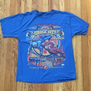 Retro sports football circle city classics XL T